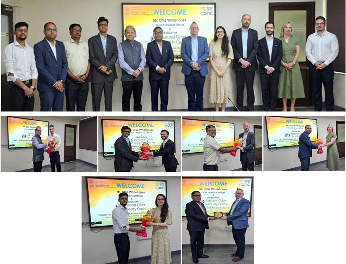C-DAC Delhi Hosts Brazilian Ministry of Science & Technology Delegation