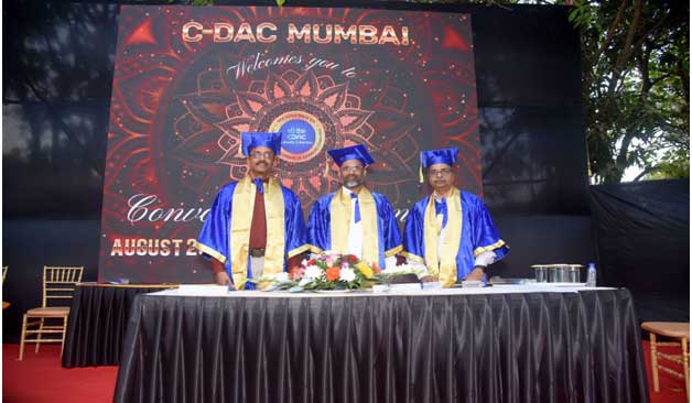 C-DAC Mumbai held a convocation ceremony pic