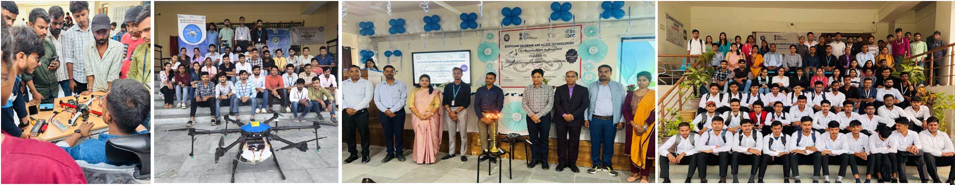 Drone Bootcamps under MeitY funded Project SwaYaan Pic